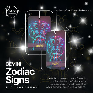 Gemini Zodiac Signs Celestial Air Freshener