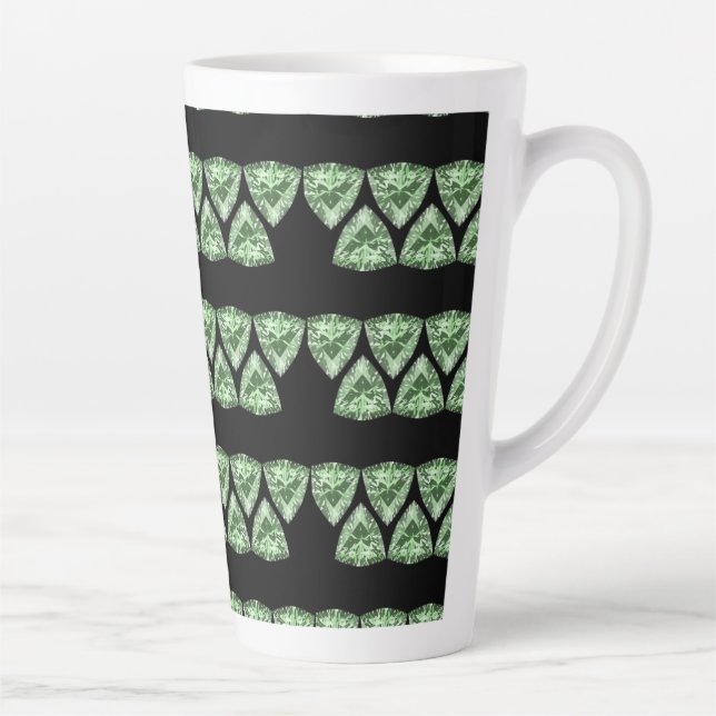 gems green latte mug (Right)