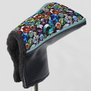 Gems Jewels and Gemstones Golf Head Cover