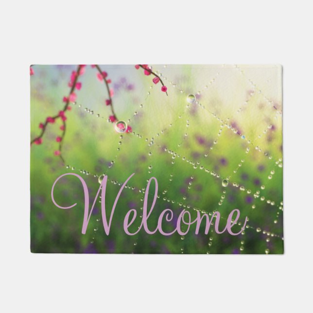 Gems of a Spring Morning Doormat (Front)