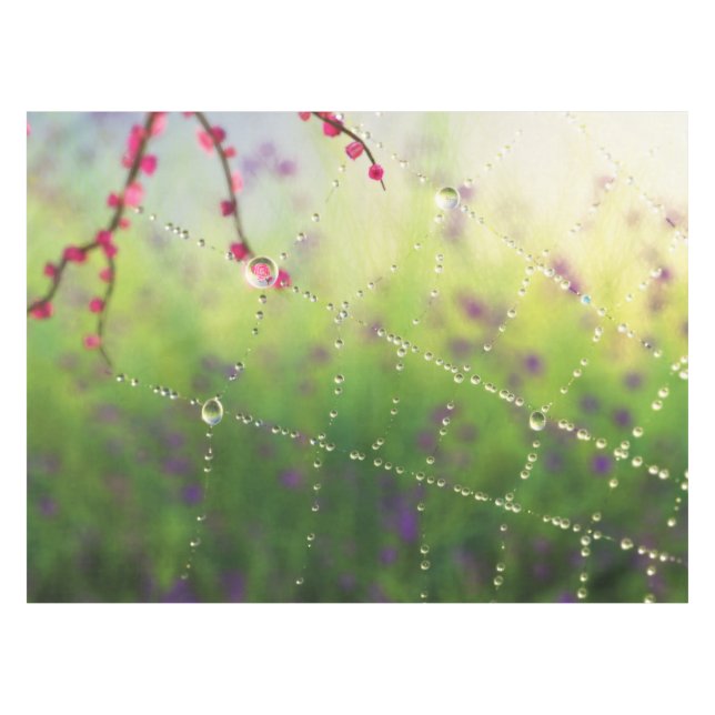 Gems of a Spring Morning Tablecloth (Front (Horizontal))