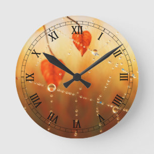 Gems of an Autumn Morning Clock