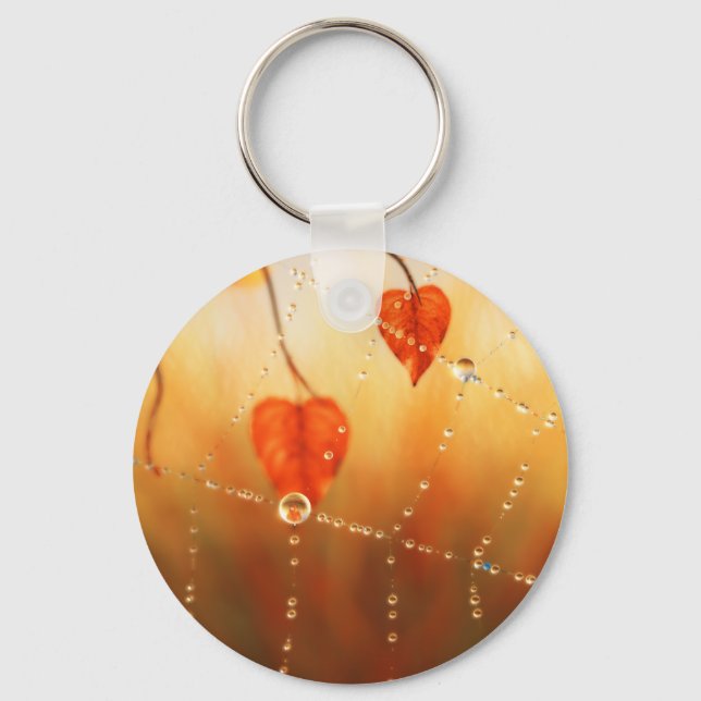 Gems of an Autumn Morning Keychain (Front)