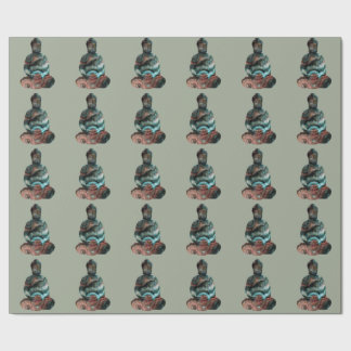 Gemstone Buddha Wrapping Paper