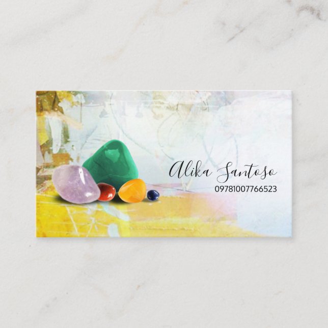 Gemstone Business Card (Front)