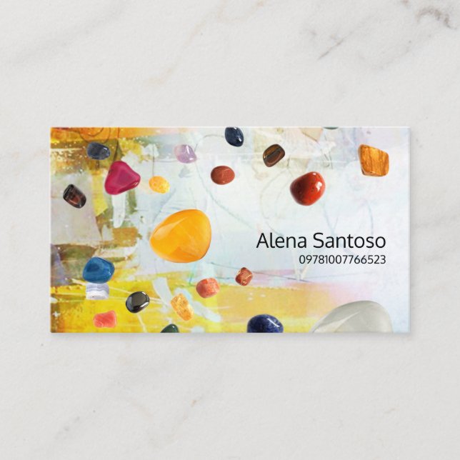 Gemstone Business Card (Front)