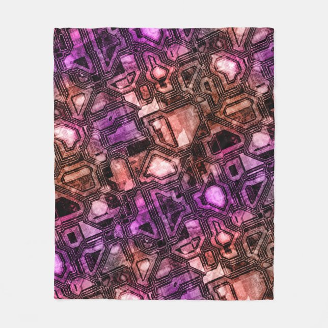 gemstone circuits - astro flare : fleece blanket (Front)