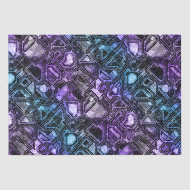 gemstone circuits - astro shadow : tissue paper (Front)