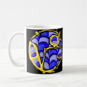 Gemstone Coloured Capricorn Coffee Mug