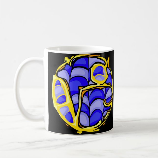 Gemstone Coloured Capricorn Coffee Mug (Left)