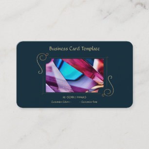 Gemstone Crystal Jewellery Business Card