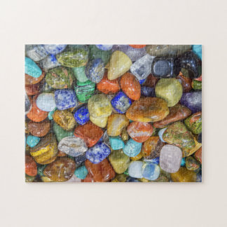 Gemstone Crystal Tumbled Stones Gemmology Jigsaw Puzzle