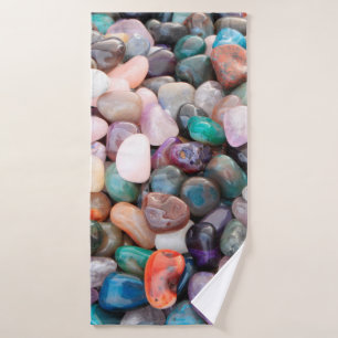 Gemstone geology mineral expensive bath towel