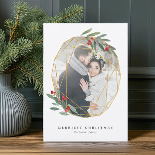 Gemstone Holiday Photo Card