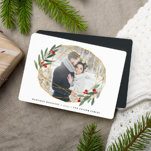 Gemstone   Holiday Photo Card