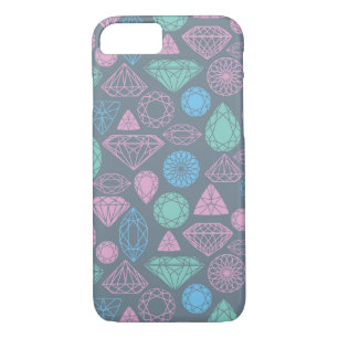 Gemstone Icon Pattern iPhone 8/7 Case
