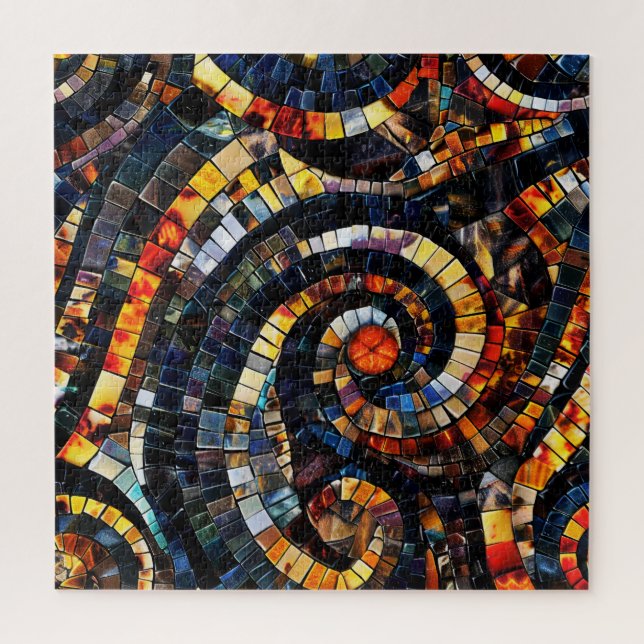 Gemstone Mosaic Puzzle (Vertical)