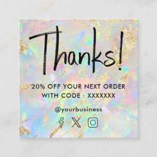 gemstone opal discount card