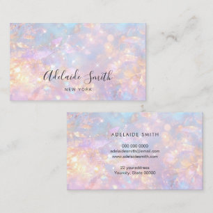 gemstone photo business card