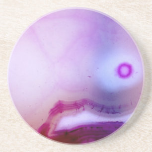 Gemstone Series - Agate in Purple 3 Coaster
