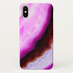 Gemstone Series - Agate in Purple iPhone X Case