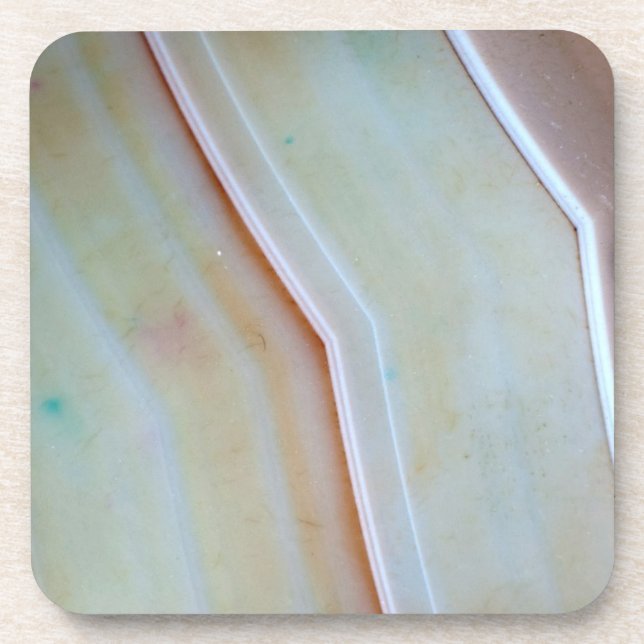 Gemstone Series - Polished Agate Coaster (Front)