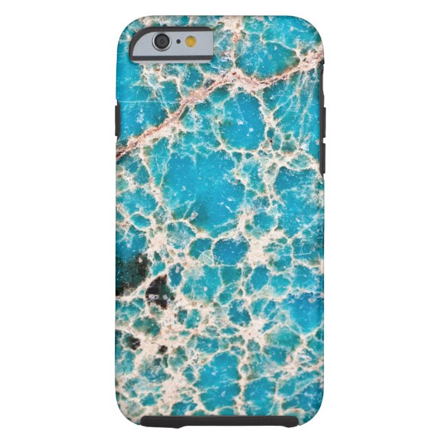 Gemstone Series - Turquoise Roadmap Case-Mate iPhone Case (Back)