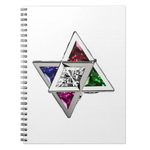 Gemstone Star Notebook