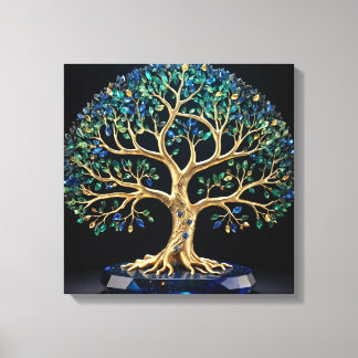 Gemstone Tree of Life Canvas Print
