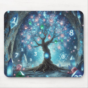 Gemstone Tree of Life Mouse Mat