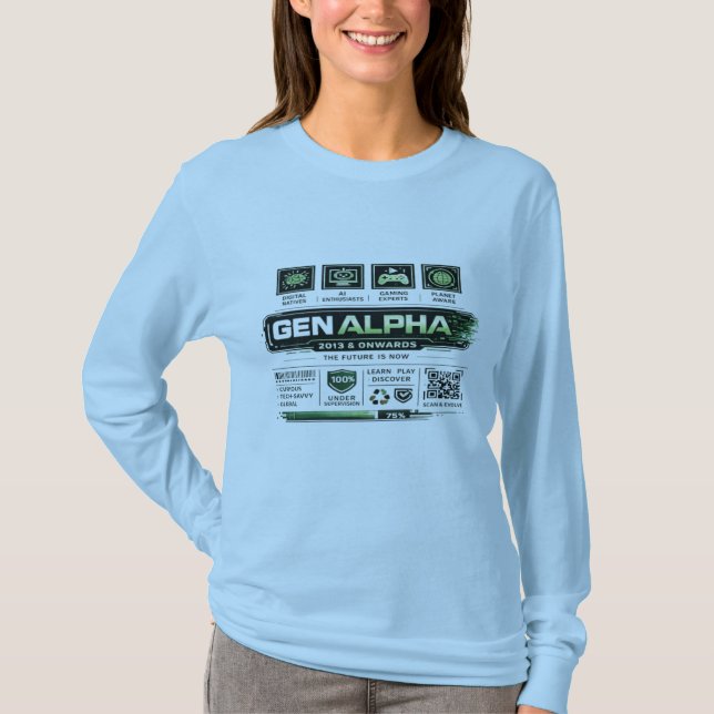 Gen Alpha 2013 Onwards T-Shirt (Front)