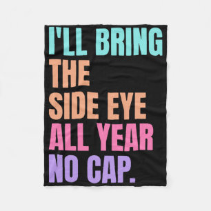 Gen Alpha Slang Gen Z Back To School 2025 Teachers Fleece Blanket