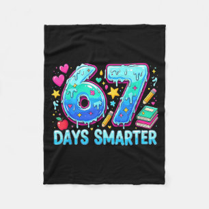 Gen Alpha Slang Kids 67 Teacher Students 67 Days S Fleece Blanket