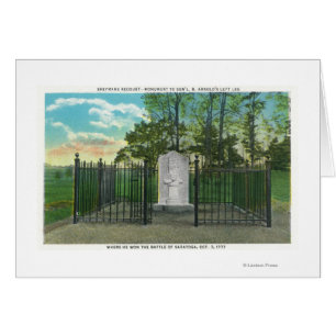 Gen Benedict Arnold's Left Leg Monument