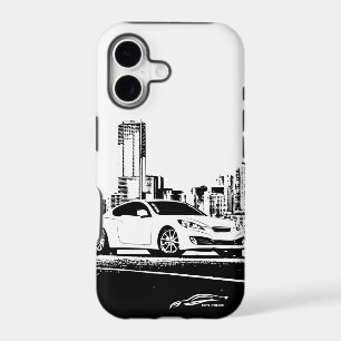 Gen Coupe with City Backdrop