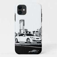 Gen Coupe with City Backdrop