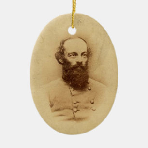 Gen. Edmund Kirby Smith Ceramic Tree Decoration