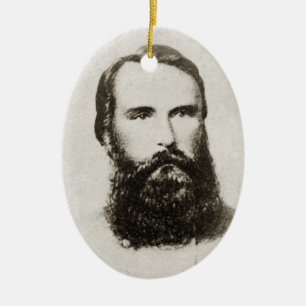 Gen. James Longstreet Ceramic Tree Decoration