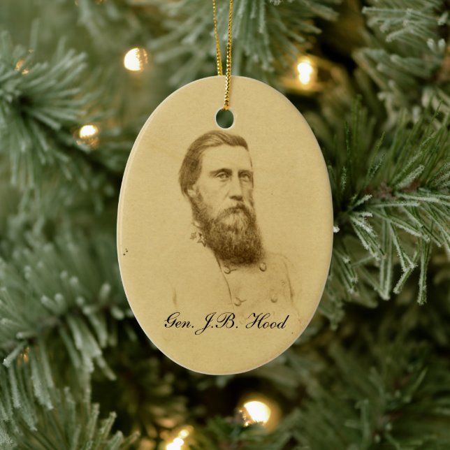 Gen. John Bell Hood Ceramic Tree Decoration (Tree)