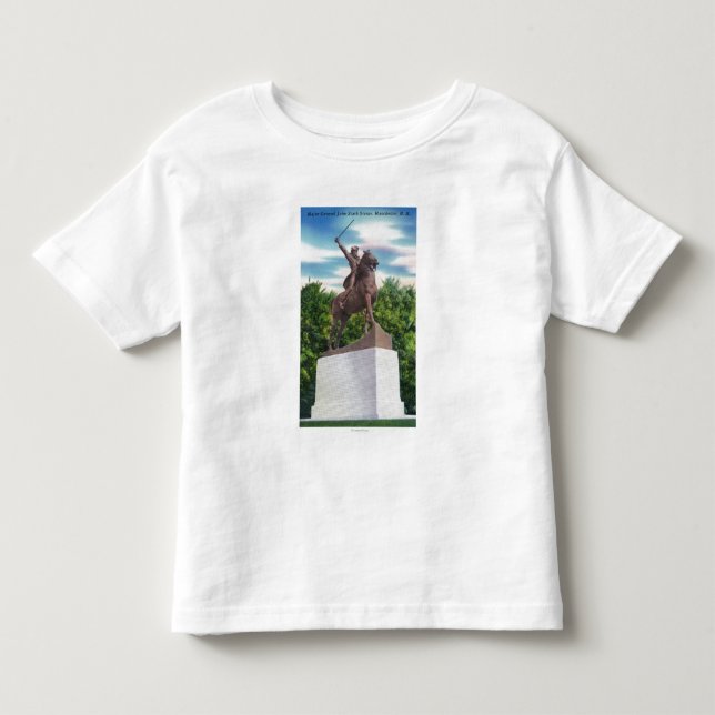 Gen John Stark Statue View Toddler T-Shirt (Front)