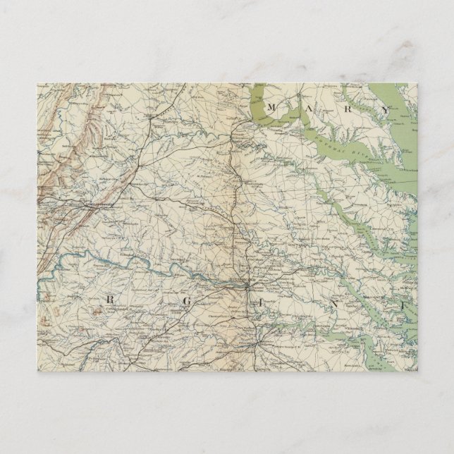 Gen map II Postcard (Front)