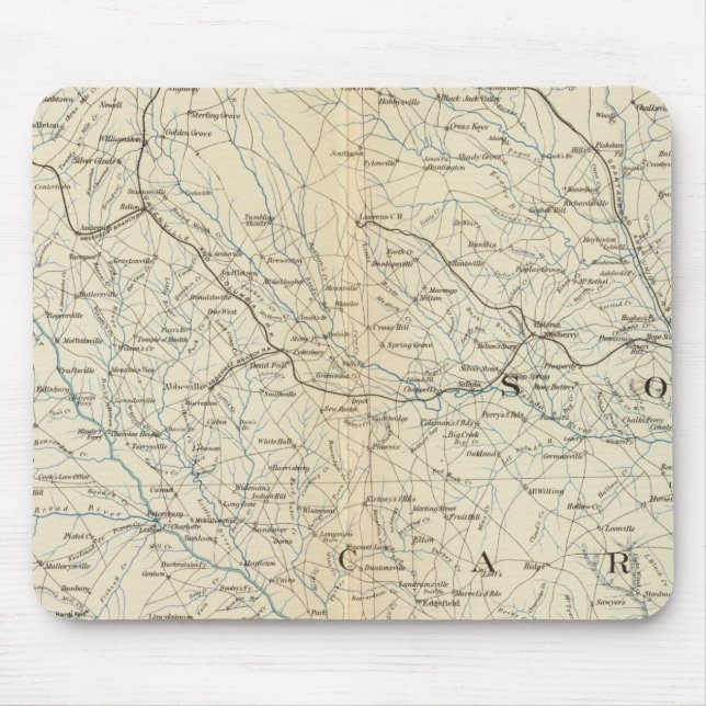 Gen map VIII Mouse Mat (Front)