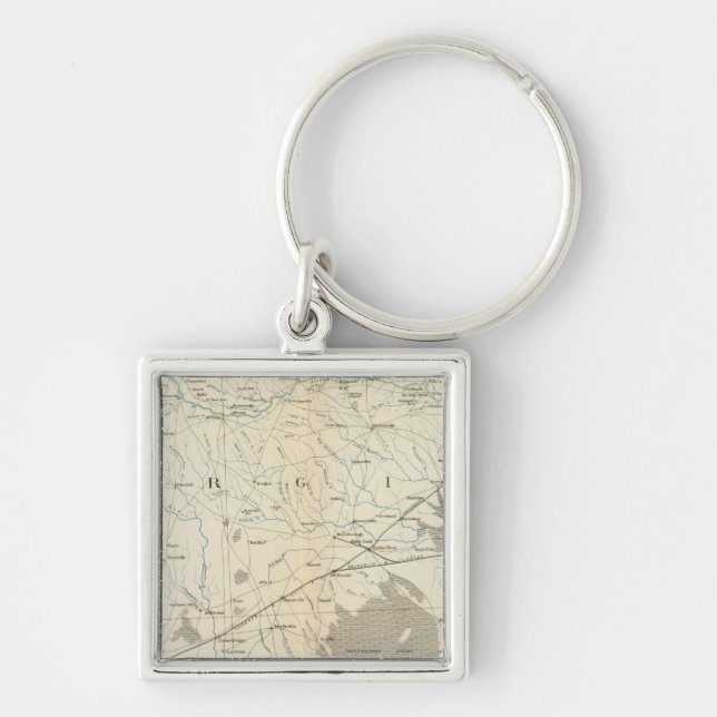 Gen map X Key Ring (Front)