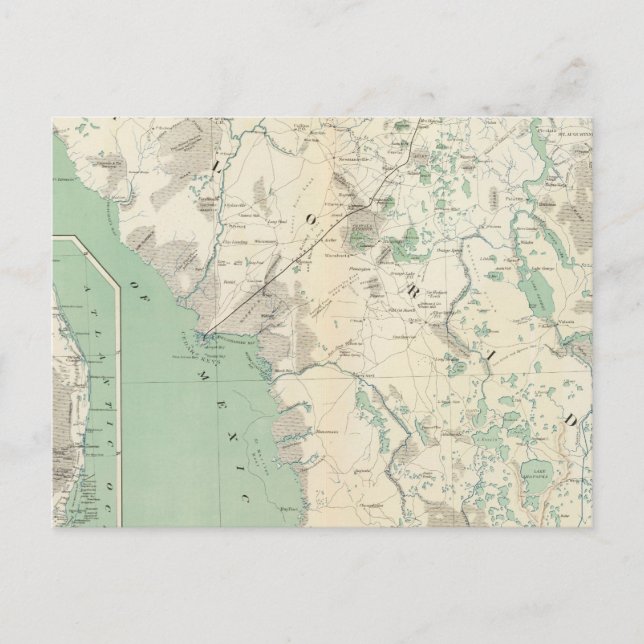 Gen map XI Postcard (Front)