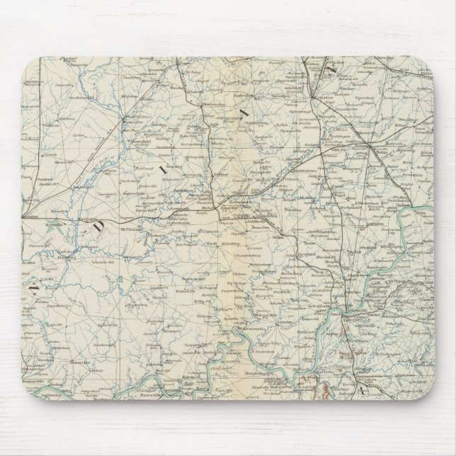 Gen map XVI Mouse Mat (Front)