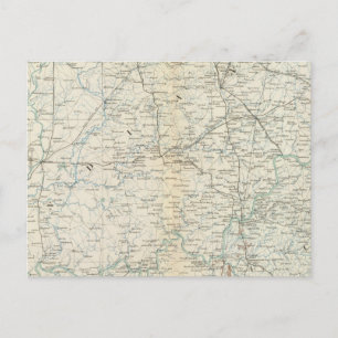 Gen map XVI Postcard