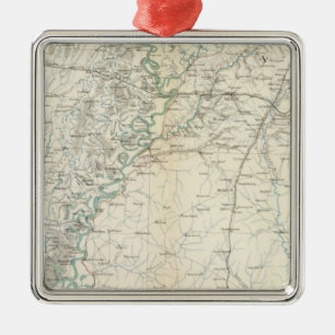Gen map XX Metal Tree Decoration