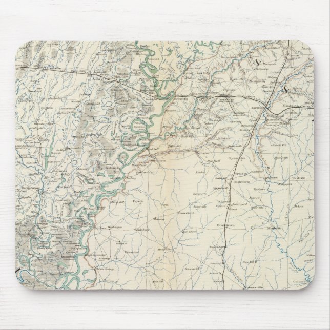 Gen map XX Mouse Mat (Front)