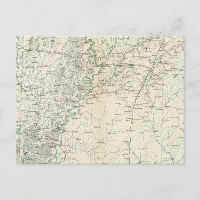 Gen map XX Postcard (Front)