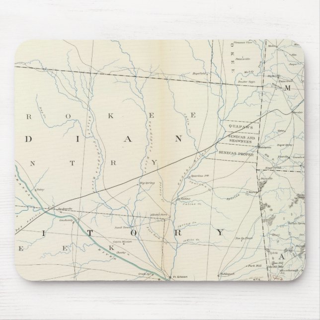 Gen map XXV Mouse Mat (Front)